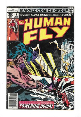HUMAN FLY #5 --- BILL MANTLO / FRANK ROBBINS! Marvel Comics! 1978! F/VF