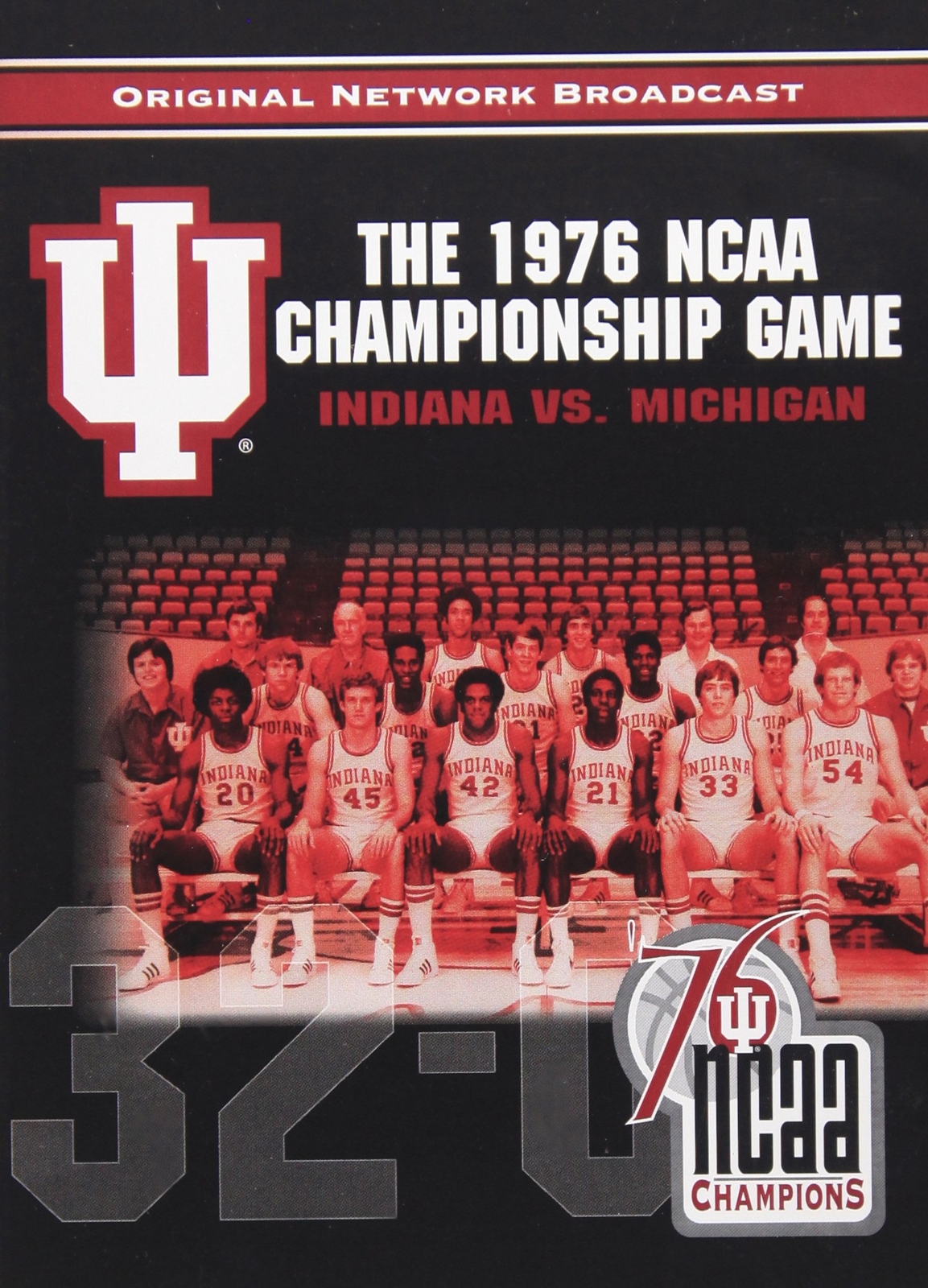 NCAA Championship 1976: Indiana vs. Michigan (DVD) Not Provided