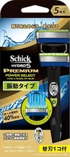 New Schick HYDRO 5 Premium Power Select Shaving Razor Men Holder & 1-Refill