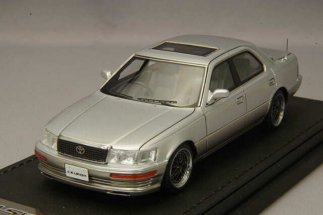 1/43 Ig Ignition Toyota CELSIOR (F10) Silver with BBS Wheel IG1825