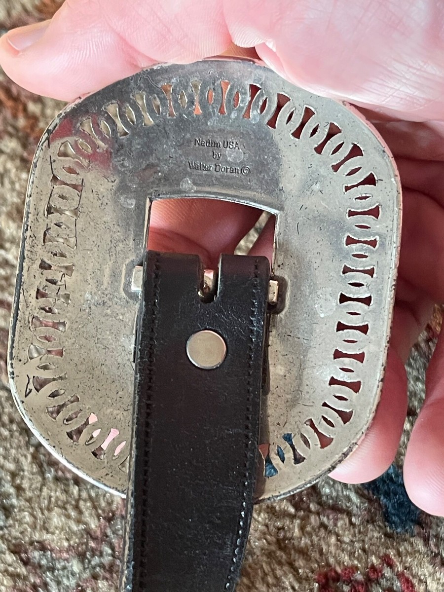 Nadim USA by Walter Doran Concho Belt - Womens Leather  display picture 3