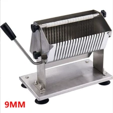 Manual Kitchenware Stainless Steel Sausage Salami Cutter Slicer