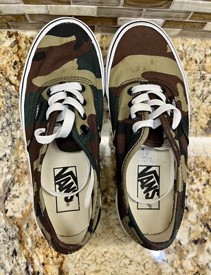 Vans Sz 4 Men's / 5.5W Authentic Woodland Camo Classic Unisex