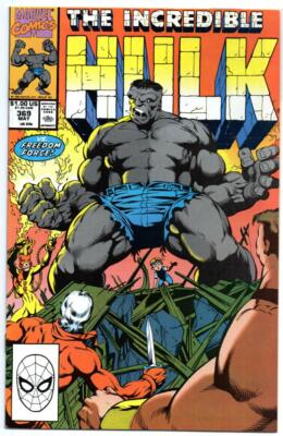 Incredible HULK #369, VF/NM, Grey, Bruce Banner, 1968 1990, Marvel