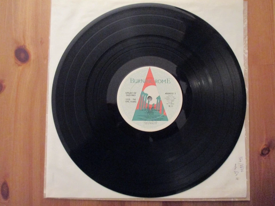 SPEAR OF DESTINY - S.O.D. The Epic Years - Vinyl LP UK 1987 - Bild 4 von 4