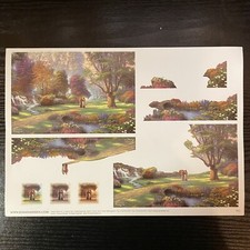 Joanna Sheen Decoupage Sheet Botanical Forest