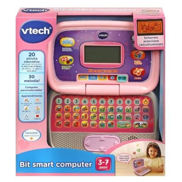 Bit Smart Computer Pink - Computer Interattivo per Bambini