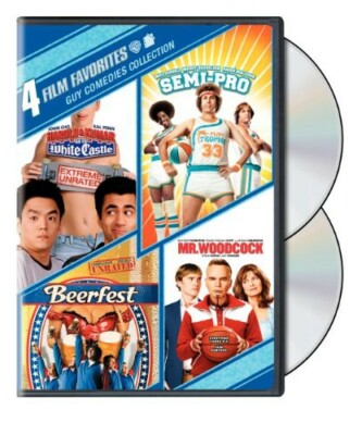 4 Films: Harold & Kumar/Beerfest/Semi-Pro/Mr. Woodcock (DVD) - **DISC ONLY**