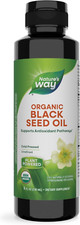 Nature's Way Organic Black Seed Oil, Cold-Pressed, Vegan, Gluten Free, 8 Oz