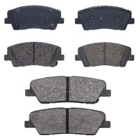 Set BeläGe Schuhe BremsbeläGe Vorne Und Hinten FüR Kia Stinger ( Ck )