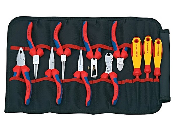 00 19 41 Zangen, Schraubendreher Isoliert Anz.Stk: 11 Verpackung: Etui Knipex-image