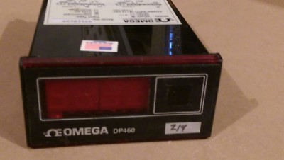 DP460 Omega temperature meter panel mount, 115VAC supply, RTD input