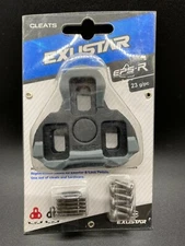 Exustar BLK R2 Look KEO Compatible Road Cleat Black