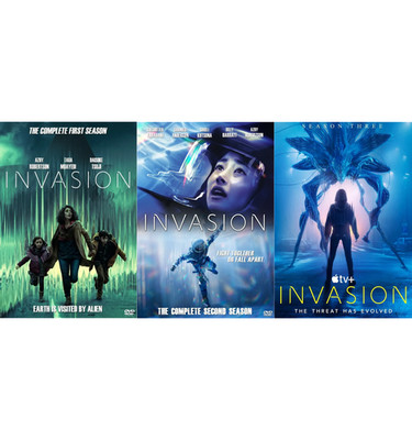 DVD Invasion | Fullset Season 1-3 (2021-2025) | Free Region CD | English Audio