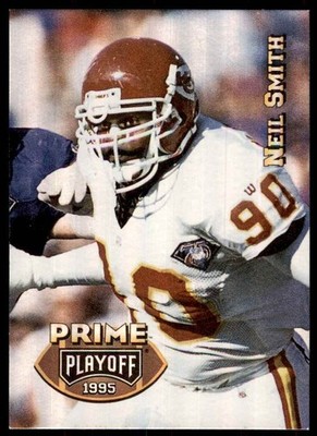 1995 Playoff Neil Smith Football Cards #37