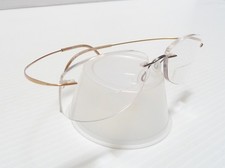 Silhouette Eyeglasses Frame Gold 7799 20 6051, ..  17 40