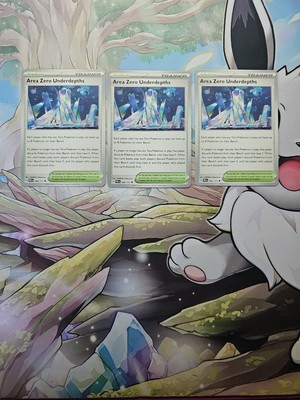 Area Zero Underdepths Bundle - Pokémon TCG - 3x Karten