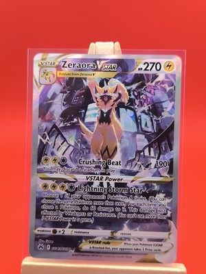 zeraora vstar pokemon card value Zeraora VSTAR GG43/GG70 Crown Zenith Alternate Art Ultra Rare Pokemon Card  * New