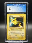 1999 Pokemon Black Star Promo Mewtwo Strikes Back Pikachu #4 CGC 6