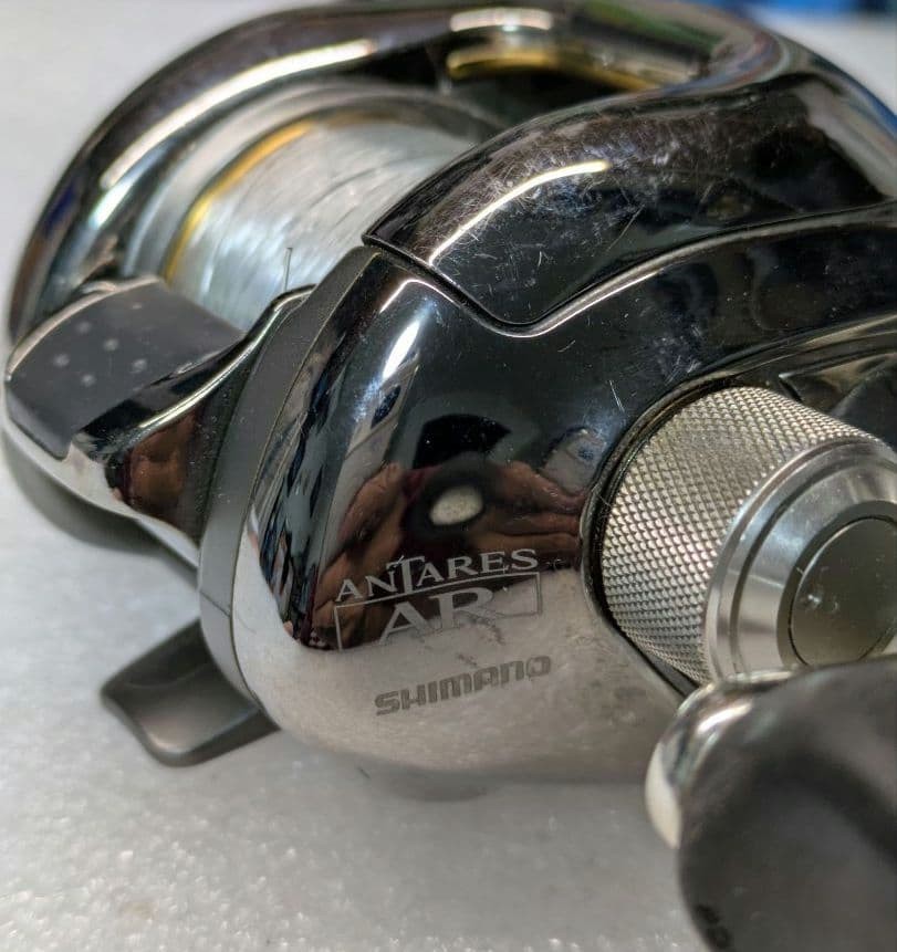 Shimano Scorpion Antares AR Right Handle Used No Customs Fees US