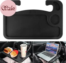 Car Steering Wheel Desk for Laptop,Multipurpose Travel Car Accessories, Car Seat