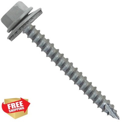 Jake Sales 14x2.5'' Light Gray Screws 250ct