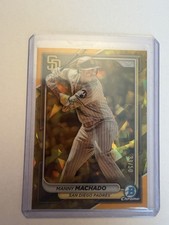 2024 Bowman Chrome Sapphire Edition - Manny Machado #12 Gold /50