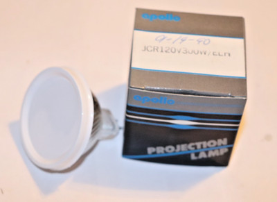 PROJECTOR LAMP -ELH -300W 120V - APOLLO for kodak EKTAGRAPHIC AF, B, E, AV-900