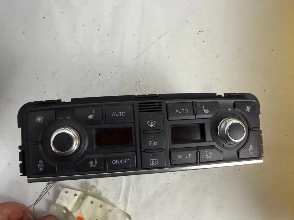 AUDI A8 S8 2004-2010 unidad de control de temperatura climática calefacción aire acondicionado delantero OEM Foto 2 de 4