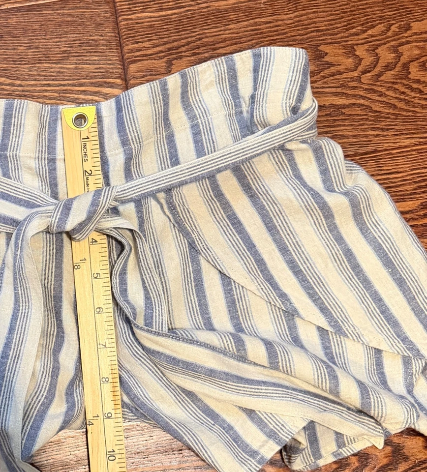 Женские шорты Patagonia Garden Island из конопляной смеси размер Small бежевые и синие - Изображение 4 из 4