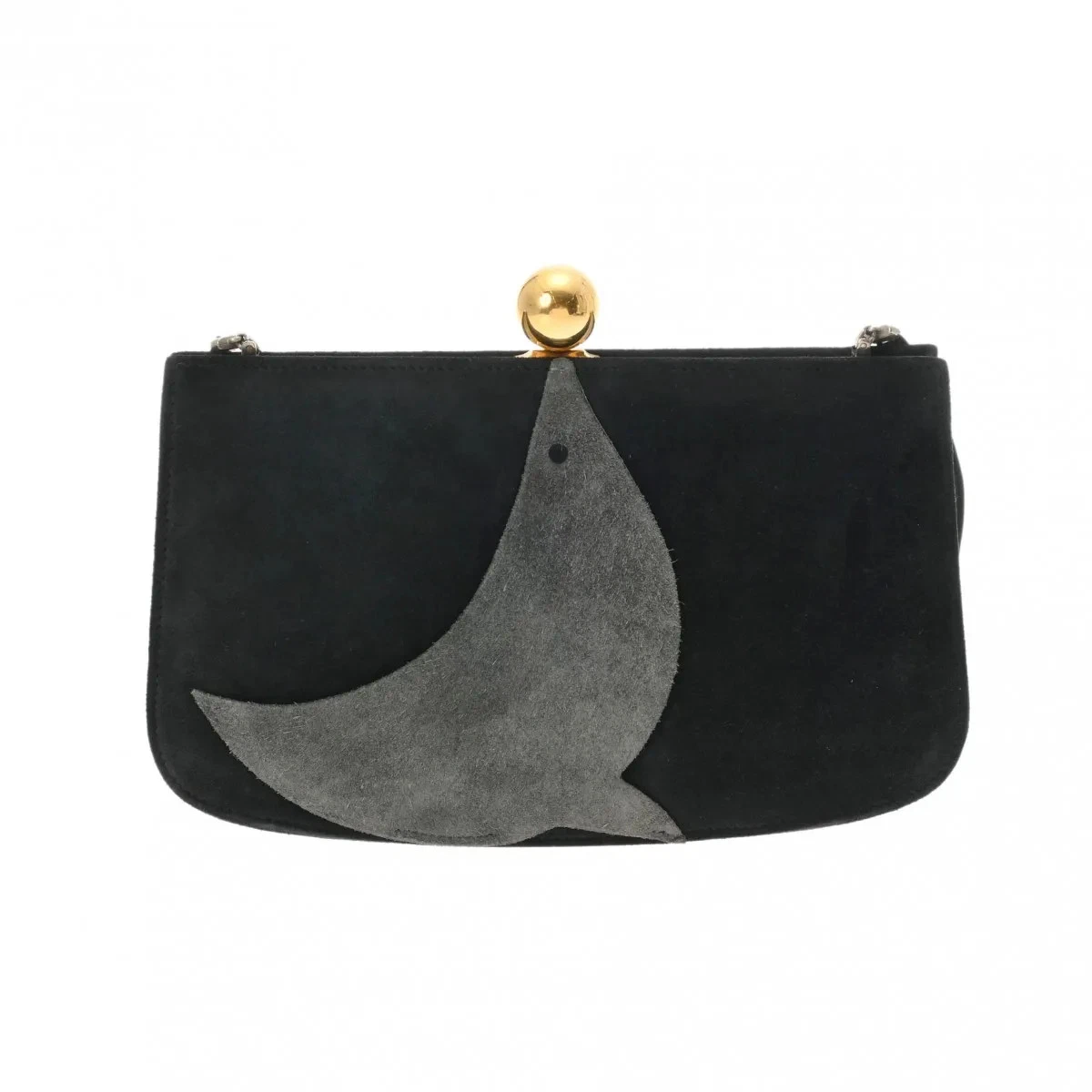 Hermes — Hermes Sac Amarisu 657472 Shoulder Bag Black #WB1784
