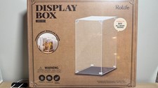Rolife Acrylic Display Case 16x26x30.7cm Dust For DIY All Book Nooks Kit