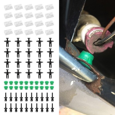 80-tlg SET Befestigung Clips Seitenschweller für BMW 3er E36 E46 E90