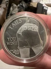 🌶️1 Oz Spicy Lady Fine Silver Round Naughty, Heads You Win / Tails You Win .999