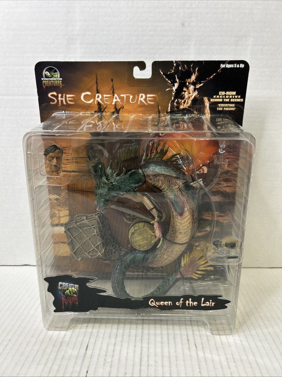 She Creature: QUEEN OF THE LAIR Action Figure (2001, Stan Winston