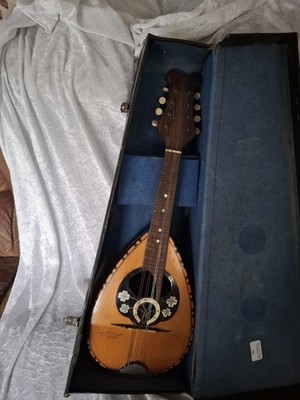 antique mandolin Luigi D'Amore Napoli 