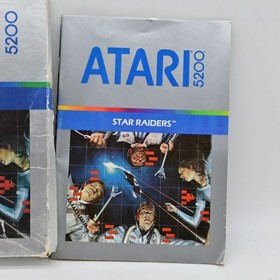 Star Raiders Atari 5200 Complete CIB