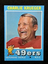 1971 Topps #213 Charlie Krueger EXMNT +