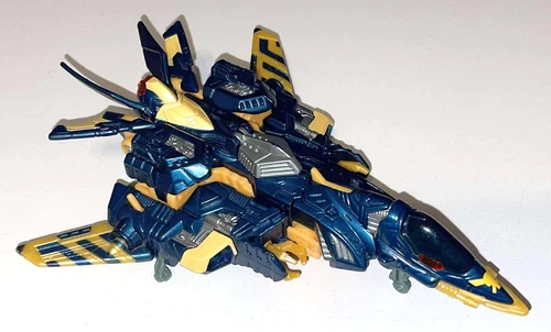 Vintage 2000 Transformers Beast Machines JETSTORM Loose with Cardback Incomplete