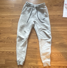 Nike Mens Gray Fleece Jogger Pants Cotton Ble...