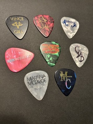 Various Authentic Guitar Picks