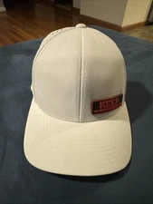 Cameron Hanes  Hat White Hunting Archery Outdoors Keep Hammering Branded Bills