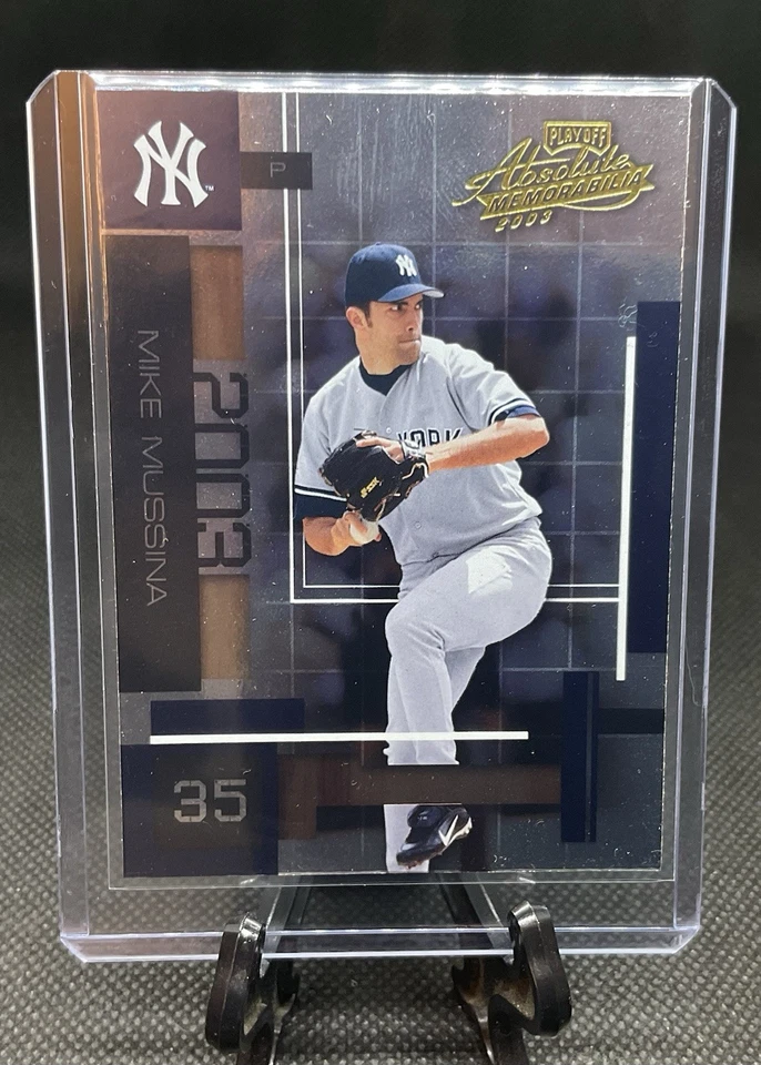 2003 Absolute Memorabilia #90 Mike Mussina - New York Yankees - Image 3 of 3