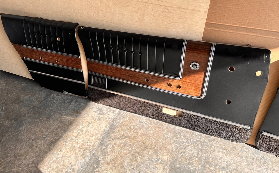 Ford LTD 1967 interior 2 puertas panel cuarto trasero conjunto de paneles Galaxie 500 XL RH LH Foto 3 de 4