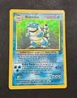 Blastoise 2/102 Base Set Holo Rare Pokemon Card LP