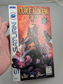 Sega Saturn - Duke Nukem 3D - Instruction Manual ONLY
