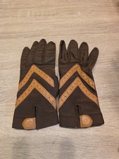 Vintage Isotoner For Beautiful Hands By Aris One Size Womens Gloves Brown  Tan
