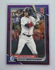 2024 Bowman Draft - Chrome Braden Montgomery #BDC-58 Purple Refractor /250 (RC)