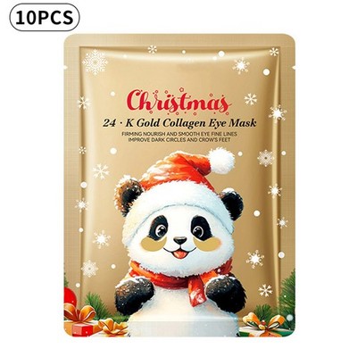 10Pcs Eye Patches Nourishes Skin Christmas Gifts Reduces Dryness Eye Mask