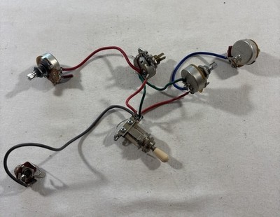 2009 Epiphone SG G-400 Complete Wiring Harness Modified Switch Pots Jack w/ HW